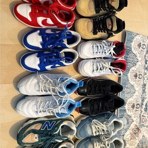 Jordan/Dunk Lot FAIR USED CONDITION 8PRS